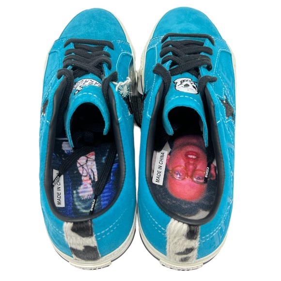 Men's Size 9 - Converse One Star Pro Low x Sean Pablo Paradise - Rapid Teal 2022 - Picture 9 of 10